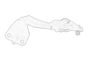 Elementy pokrywy silnika 9826001780