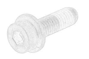 Śruba pompy cieczy chłodzącej 46804053