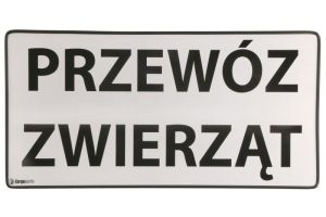 Tablica ostrzegawcza CARGO-T061