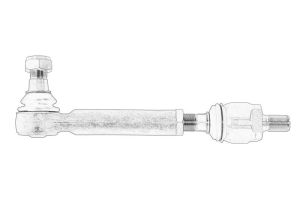 Końcówka drążka kierowniczego AL220364-JD