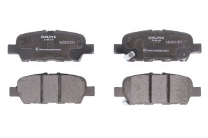 Klocek hamulcowy kpl. LP3158