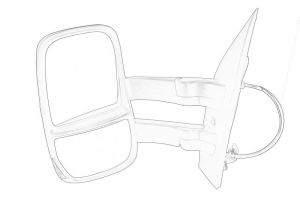 Lusterko zewnętrzne kabiny kierowcy 5802032046