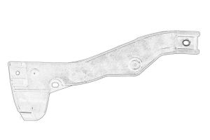 Mocowanie zderzaka 8E0 807 203B