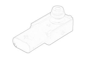 Czujnik ciśnienia, wzmacniacz siły hamowania (servo) 5Q0 906 207A