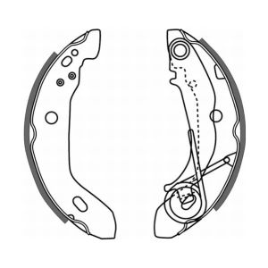 Szczęki hamulcowe kpl. C0M007ABE