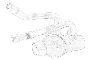 Termostat środka chłodzącego 31368373