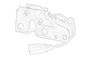 Zamek pokrywy silnika 5L0 823 509B