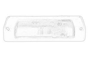 Lampa oświetlenia tablicy rejestracyjnej 8964694