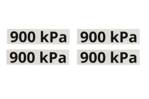 Naklejka ostrzegawcza CARGO-T144