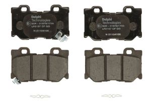 Klocek hamulcowy kpl. LP2157