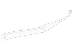 Ramię wycieraczki 52042914