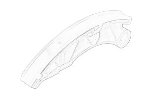 Szyna ślizgowa łańcucha rozrządu R2AA-12-671