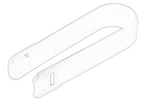 Pokrywa, szpilka koła 8D0 012 244A