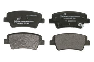 Klocek hamulcowy kpl. LP3855