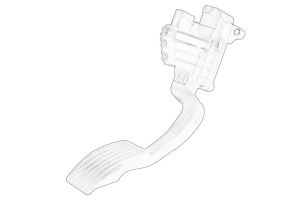 Zestaw naprawczy pedału gazu 55702020