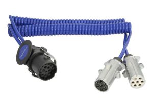 Przewód elektryczny spiralny AD-15/7-ALU-3.5M-AN