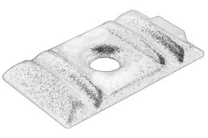 Przekładka pióra resora 77 00 309 073