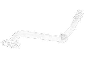Przewód olejowy turbosprężarki 82 00 714 637
