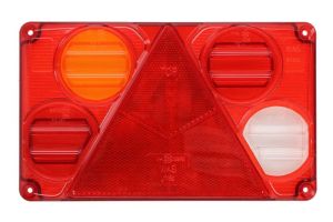 Szkło lampy zespolonej świateł tylnych 389C W70L