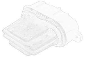 Regulator wentylatora nawiewu do wnętrza pojazdu 77 01 207 453