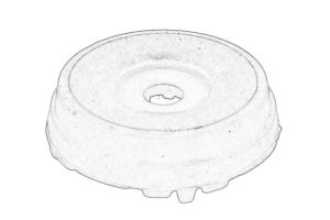 Zawieszenie chłodnicy 4M0 121 268A