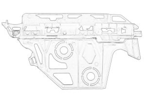 Wspornik błotnika 7120RJ