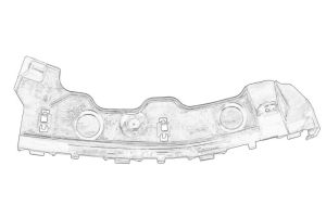 Mocowanie zderzaka 7N0 807 184A