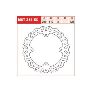 Tarcza hamulcowa MST314EC