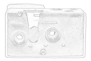 Zamek drzwi 5094363-CNH