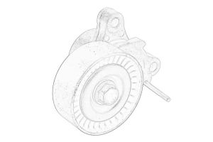 Napinacz paska wieloklinowego 55577916