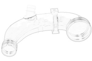 Przewód powietrza doładowujacego 51875955