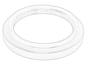 Uszczelka piasty koła ISU8980370810