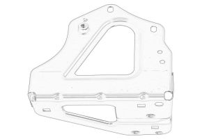 Zestaw montażowy błotnika 4F0 821 136A
