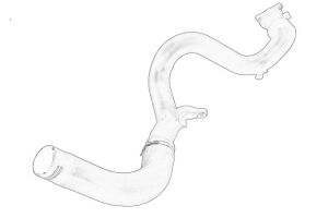 Przewód powietrza doładowujacego 51825996