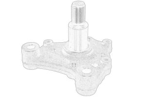 Piasta koła 43 04 335 72R