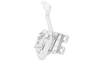 Zamek pokrywy silnika 5801688584