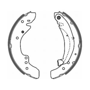 Szczęki hamulcowe kpl. C0C010ABE