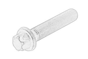 Śruba pokrywy stopki korbowodu 51.90490.0133MAN