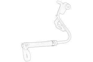 Przewód olejowy turbosprężarki 9807661880