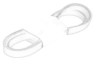 Pasek wielorowkowy 87399980-CNH