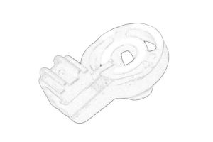 Elementy pokrywy silnika 5M0 823 395A