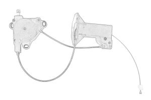 Wspornik mocowania koła zapasowego 51910321