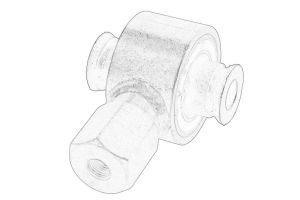 Górne mocowanie amortyzatora 522074