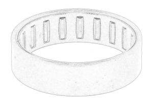Łożysko wałka mechanizmu różnicowego ISU8971018780
