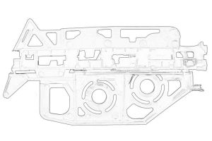 Wspornik błotnika 7119LR