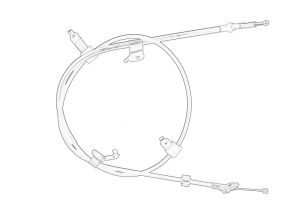 Linka hamulca postojowego 46420-02300