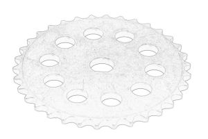 Koło zębate pompy oleju 55573788