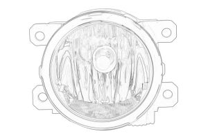 Reflektor świateł przednich 51858824