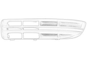 Elementy zderzaka 3U0 853 665B41