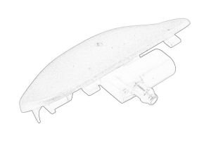 Dysza spryskiwacza szyby czołowej 3V0 955 987A